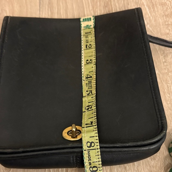 Coach Black Leather Tag - Picture 6 of 7